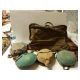 Vintage Bombardier Case And Girl Scout Mess Packs