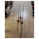 Vintage Fishing Poles