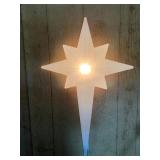 Star Of Bethlehem Blow Mold 3 Foot by 2 Foot