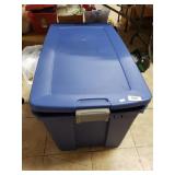 Storage Totes One Has  Missing Lid