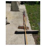 Push Broom And Tree Trimmer