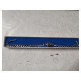 Silver Link Bracelet - Marked Sterling