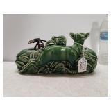 Mid-Century TV Lamp & Planter - Works