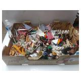 Large Lot Of Christmas Ornaments: Lighthouses,