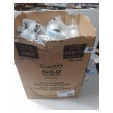 Craft Supplies: Solo Souffles, foam brushes,