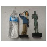 Bronzetto Firenze & Hand Crafted Pisanty Figure