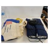 Shopping Bags And Heating Pad