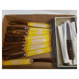 Vintage Burns Knives And Wear Ever Knives