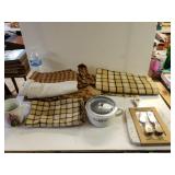 Curtains, Placemats, Bread And Butter Board, Soup