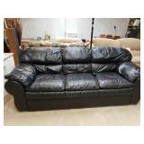 Black Leather Couch