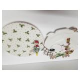 Christmas Serving Plates
