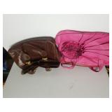 Brown & Pink Womens Purses