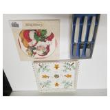 Santa CoasterStone, Gingerbread Tray, Sheffield