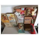 Vintage Books, Containers & More