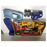 Toy Trucks,  Cars, Some Caterpillar Construction