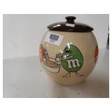 Vintage 1982 M&Ms Cookie Jar