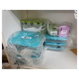 New Tupperware Clear Mates Large Set