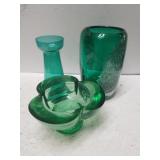 Green Vases