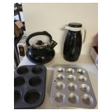 Cupcake Pans, Kettle, And More