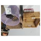 Baskets, Wastebasket & Decorative Wooden Items