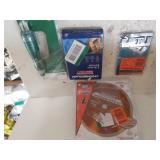 Ridgid Diamond Blade,  Makita Planer Blade &