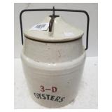 3 D Oyster Crock