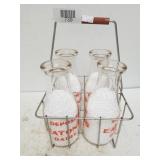 Eaton Dairy Bottles In Carrier