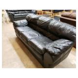 Black Leather Couch