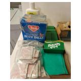 Soap, Mother Balls And More