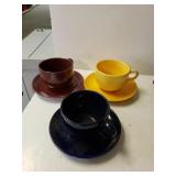 Soup Mugs And Saucers