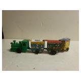 Vintage Metal Disney Wind Up Train. Works