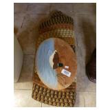 Duck Foot Stool And Carpet