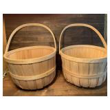 Natural Wood Baskets