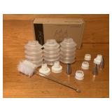 Pampered Chef "Decorative Bottle Set" Brand New