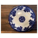 Flow Blue Serving Plate