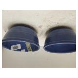 Blue Stoneware Bowls