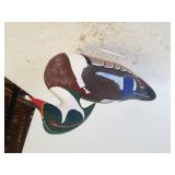 Hand Painted Signed Duck Decoy