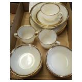 Fire King Dishes 22kt Gold Trimmed