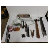 Hammer, Paint Rollers, Crowbar And More