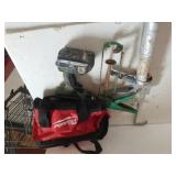Small Milwaukee Bag, Drill, Caulk Guns