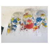 1982 Smurf Glassware