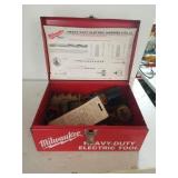 Milwaukee Case With Assorted Items