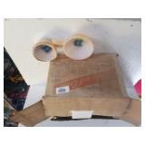 Fire King Copper Tint Ovenware With Original Box