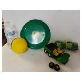 John Deere Frisbee,  Ball, Car, And More