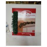 Pre Lit Pine Garland. New