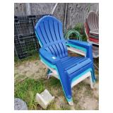3 Plastic Chairs