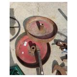 Antique Metal Wheels
