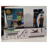 Home Exercise Lot - Body Ball, Weighted Jump