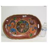 Decorative Wooden Serving Tray