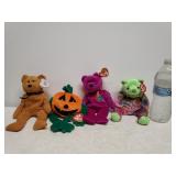 (4) TY Beanie Babies